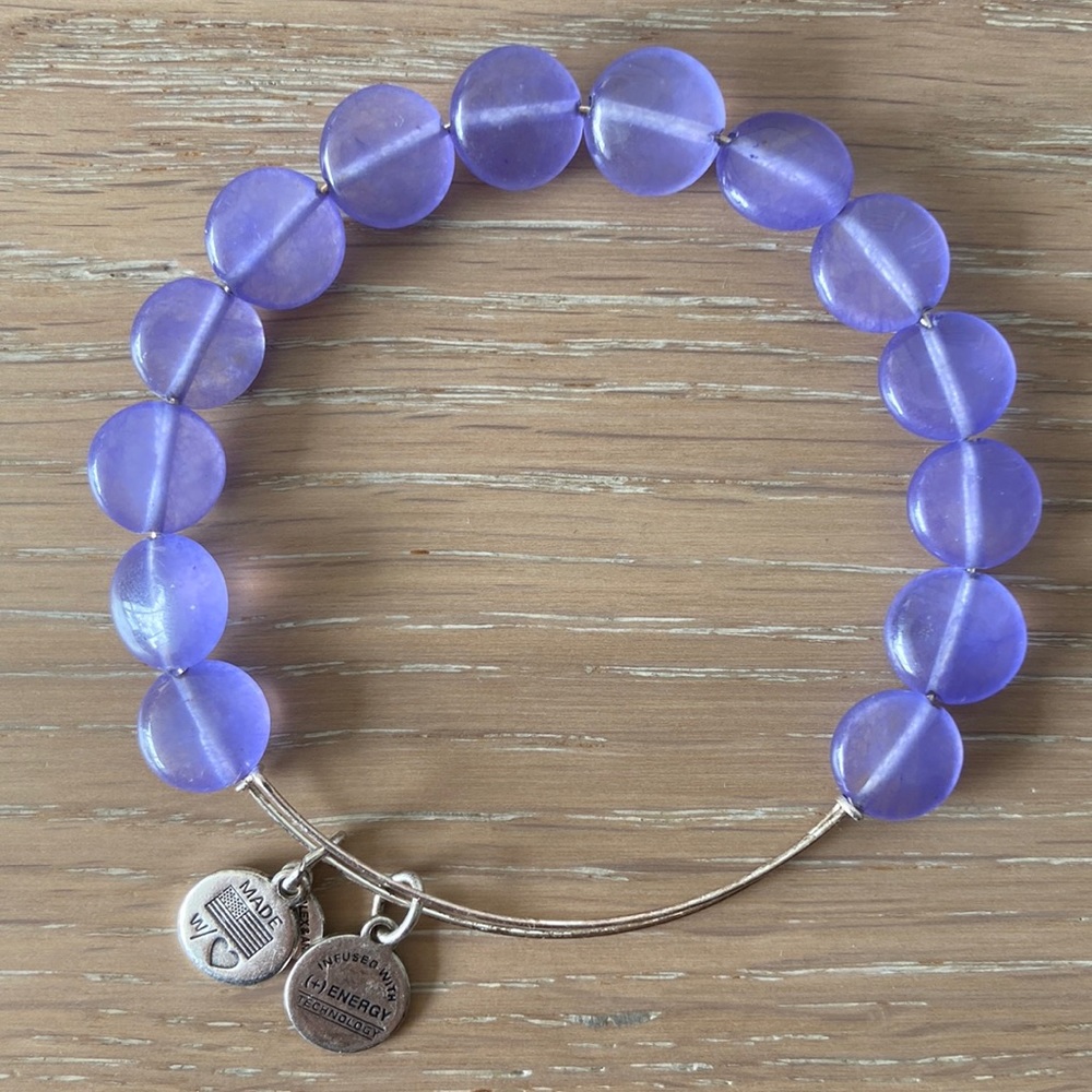 Alex and Ani Sugar Rush Grape Bracelet